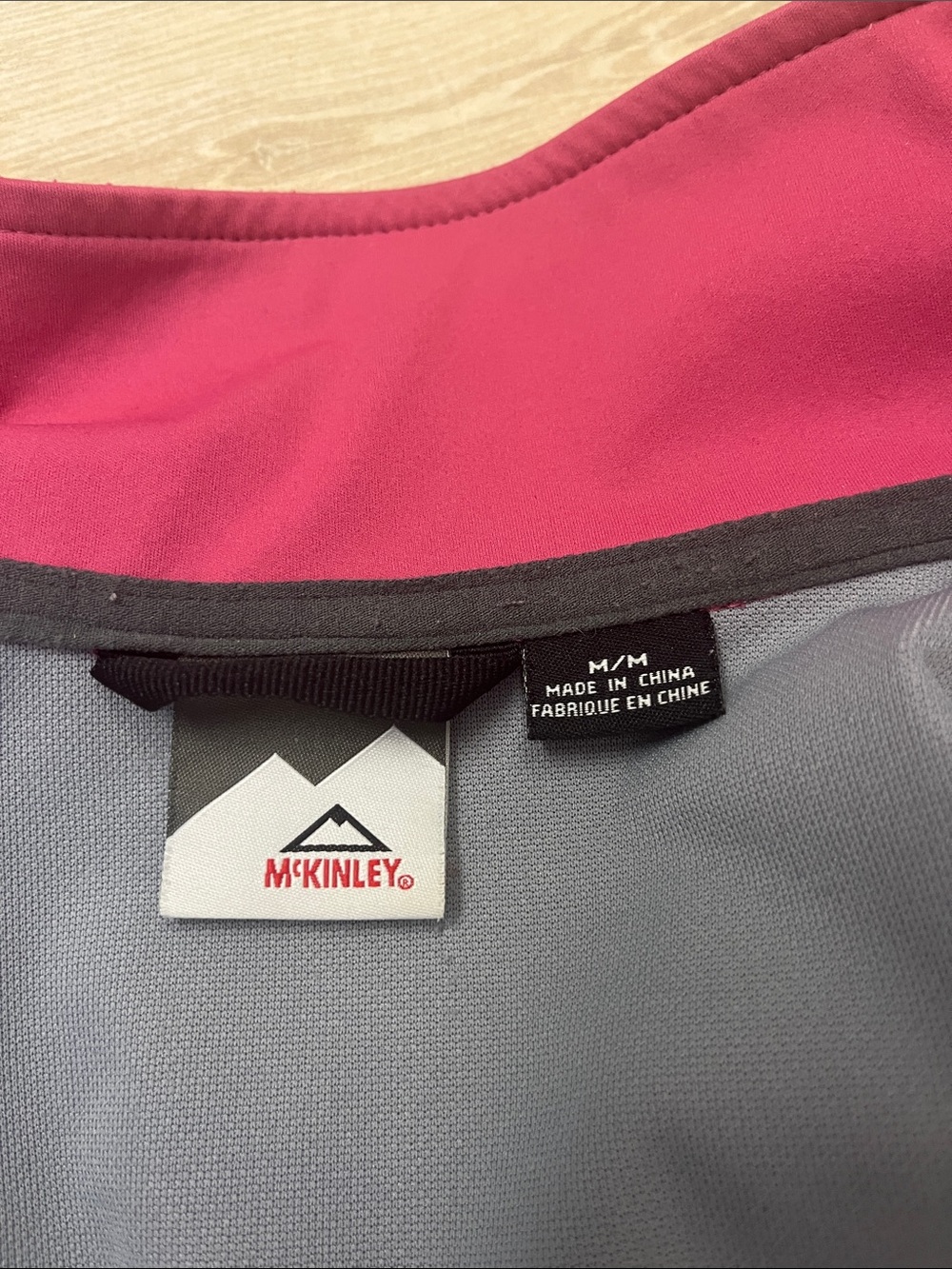Women's Raspberry Softshell Jacket - McKinley - Picture 8 of 9